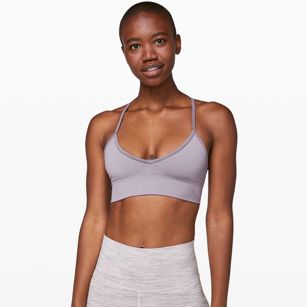 Lululemon Ebb to Street Bra in Dusty Dawn